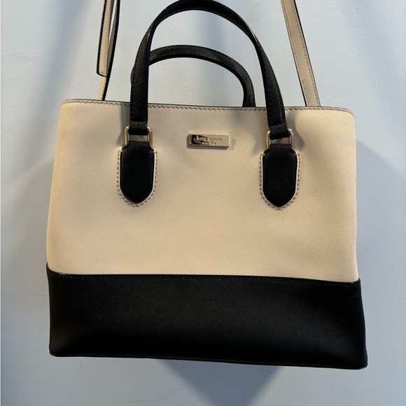 Black and Cream Kate Spade Handbag - Picture 11 of 11